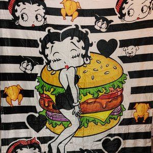 Betty Boop blanket. 50x40